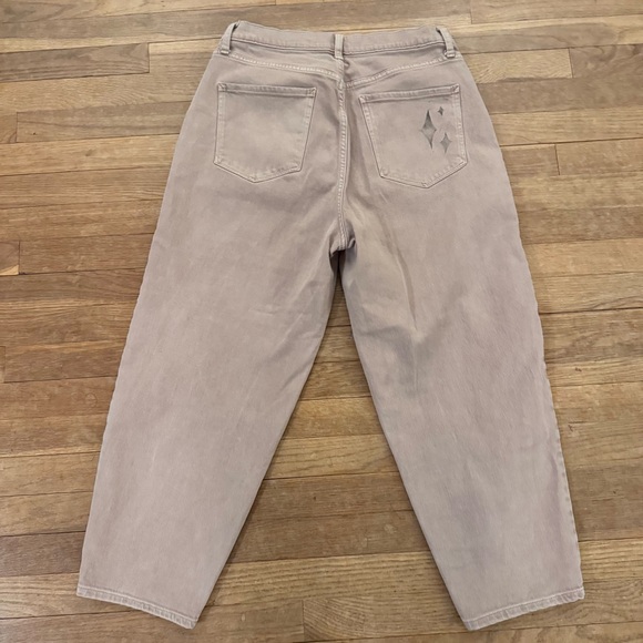 A.N.A women's High-Rise Balloon Jean five-button closure pants size 12
 b65 - Picture 6 of 6